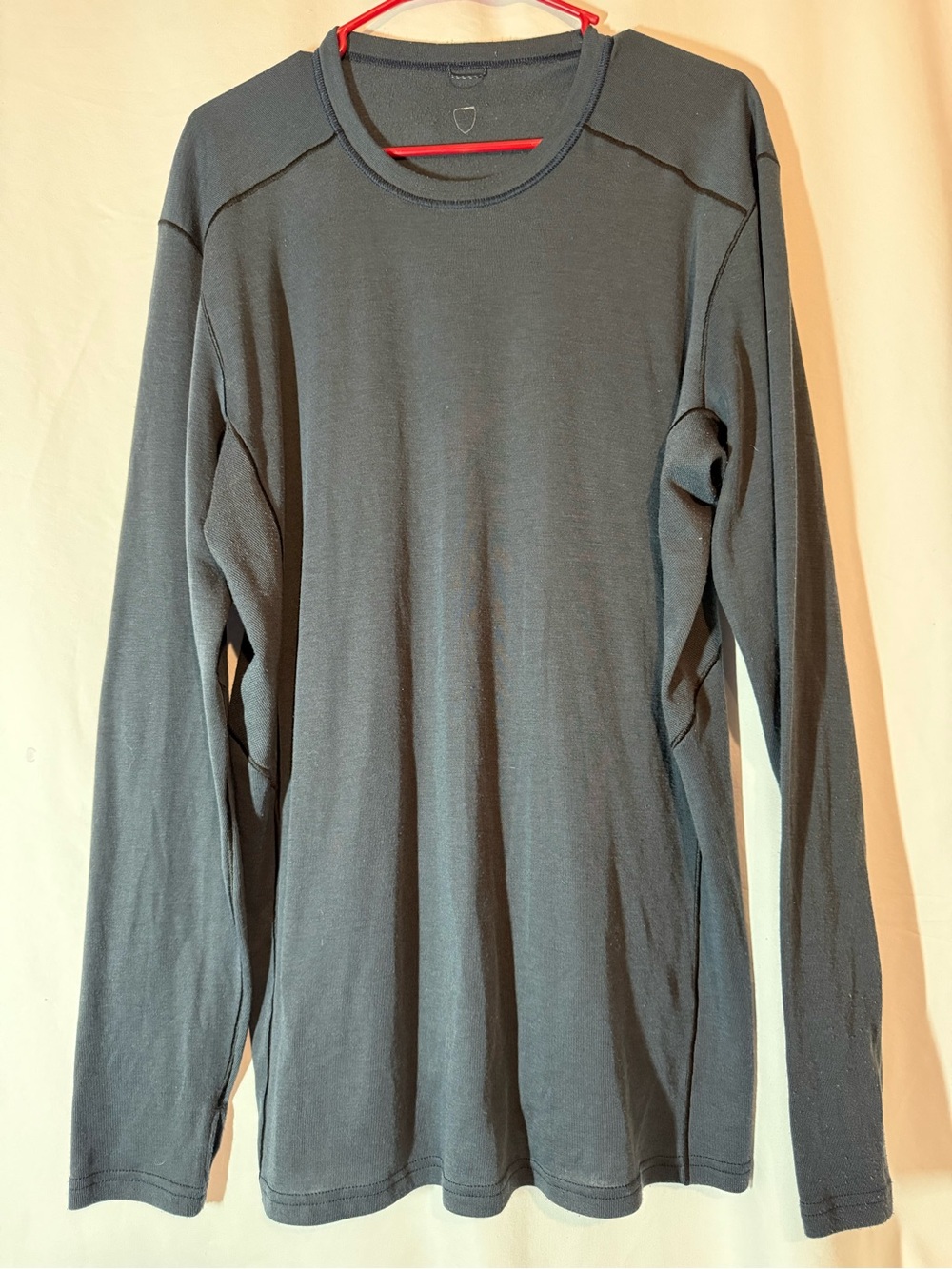 Kuhl Men’s Large 3203BOX Long Sleeve Performance Shirt Black Outdoor Hiking